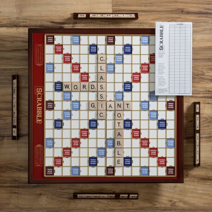 Winning Solutions Scrabble Giant Deluxe Edition