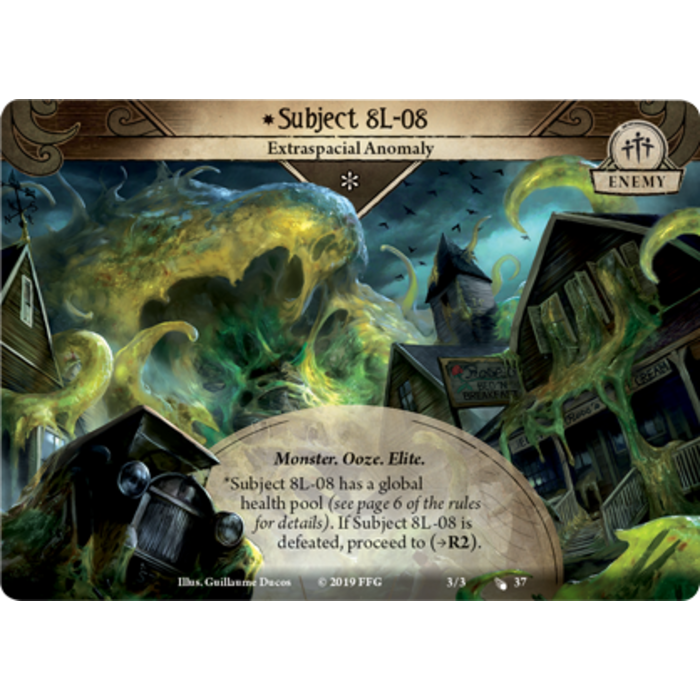 Fantasy Flight Games Arkham Horror LCG: Standalone Adventure 6 - The Blob That Ate Everything Scenario Pack
