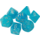 7-Piece RPG Dice Set: Lustrous (Assorted Colours)