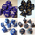 7-Piece RPG Dice Set: Opaque (Assorted Colours)