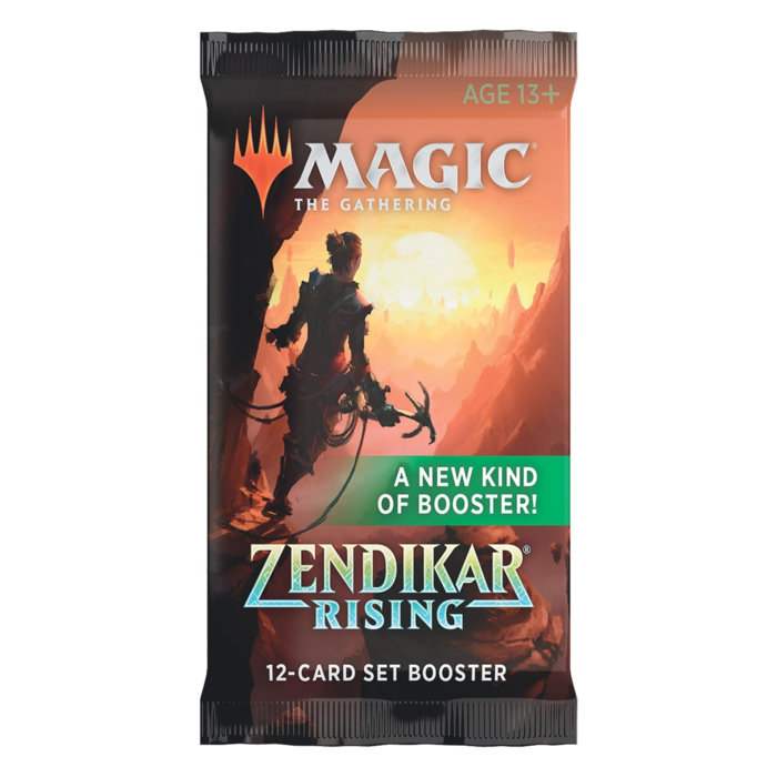 Wizards of the Coast Magic The Gathering TCG Zendikar Rising Set Booster Pack