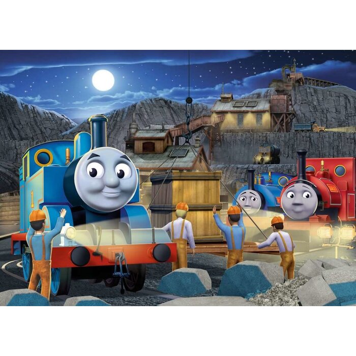 Ravensburger 60 pcs - Night Work Thomas & Friends (Glow in the Dark)