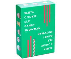 Blue Orange Santa Cookie Elf Candy Snowman