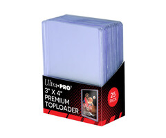 Ultra Pro Toploaders - 3'' x 4'' - Ultra Pro - 25/pk (Premium Super Clear)