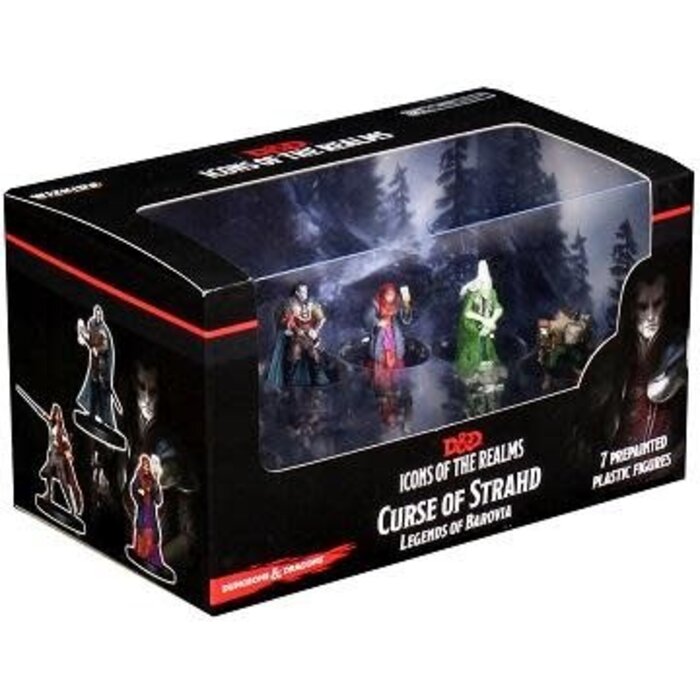 Wizkids/NECA LLC D&D Icons of the Realms: Curse of Strahd - Legends of Barovia Premium Painted Miniatures