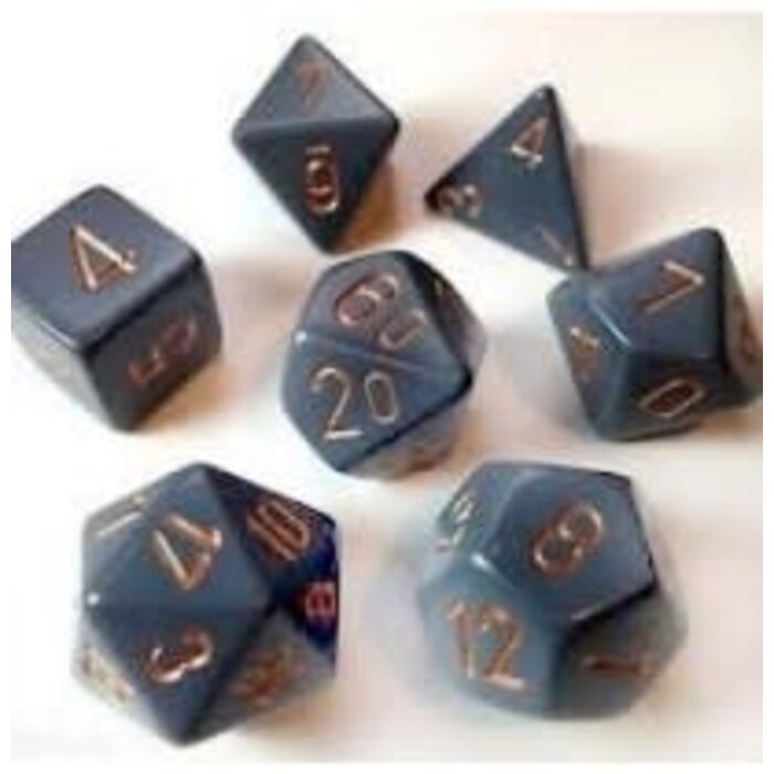 Chessex 7-Piece RPG Dice Set: Opaque (Assorted Colours)