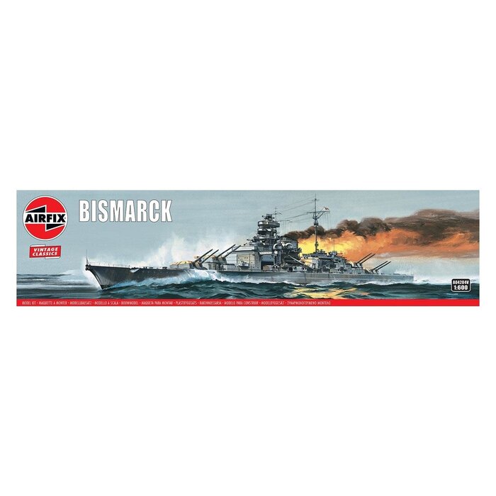 AirFix Vintage Classics: Bismark German Battleship (1:600 Scale)