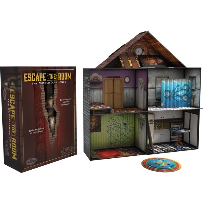 Thinkfun Games Escape The Room: The Cursed Dollhouse