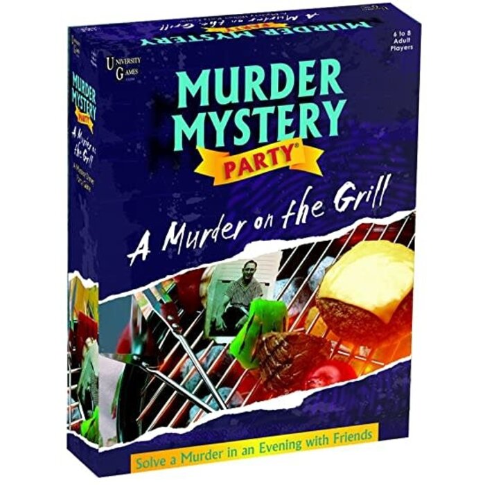 University Games Murder Mystery Party Series: A Murder on the Grill