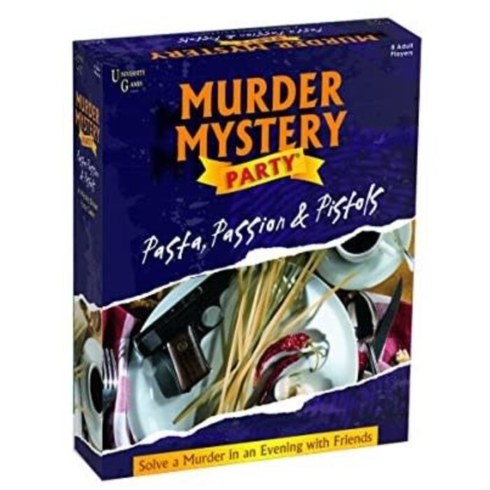 University Games Murder Mystery Party Series: Pasta, Passion & Pistols
