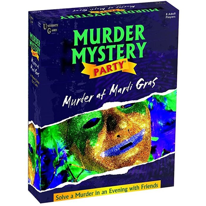 University Games Murder Mystery Party Series: Murder at Mardi Gras