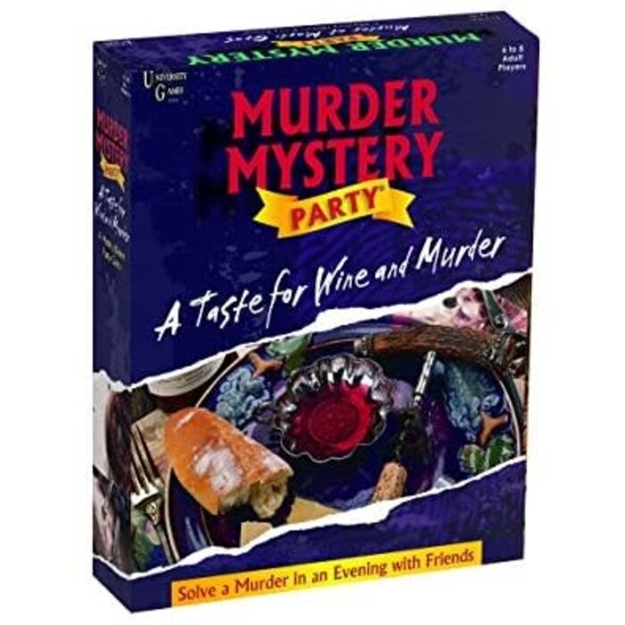 University Games Murder Mystery Party Series: A Taste for Wine & Murder