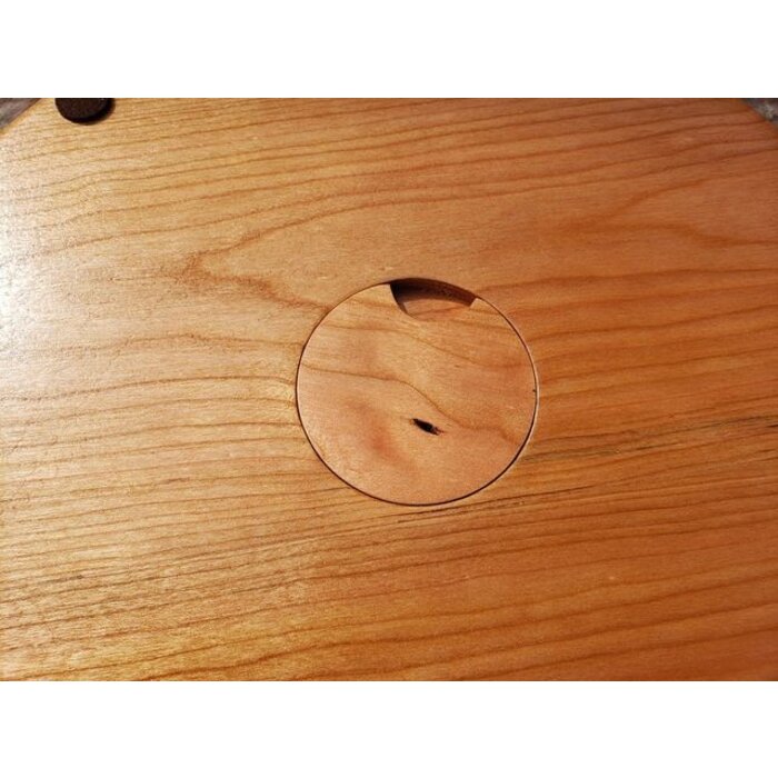 Unique Wood Products Wooden Cribbage Board: Middle Earth - Round