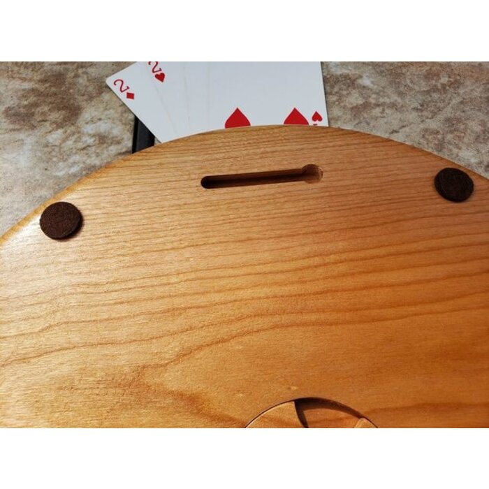 Unique Wood Products Wooden Cribbage Board: Middle Earth - Round