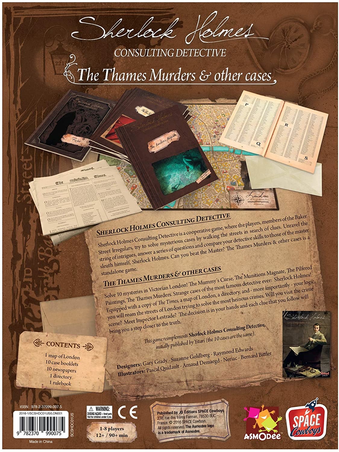 Sherlock Holmes Consulting Detective - The Thames Murders & Other 