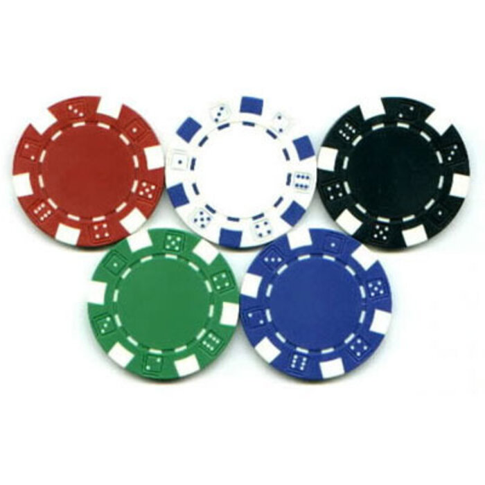 Poker Poker Chips - 300 pcs w/ Dice & Aluminium Case (11.5g)