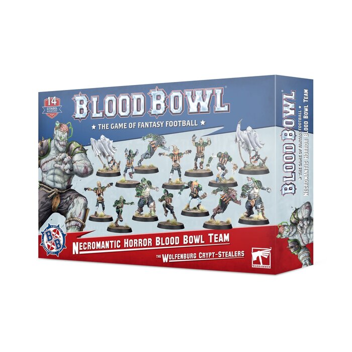 Games Workshop Blood Bowl: Necromantic Horror Team - The Wolfenburg Crypt-Stealers