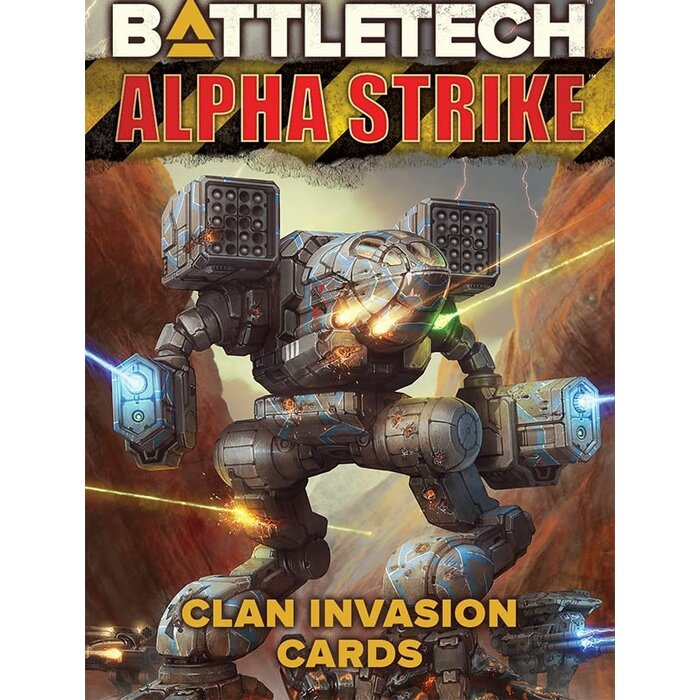 Catalyst Games Battletech: Alpha Strike Clan Invasion Cards