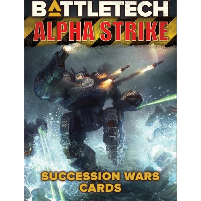 Catalyst Games Battletech: Alpha Strike Succession Wars Cards