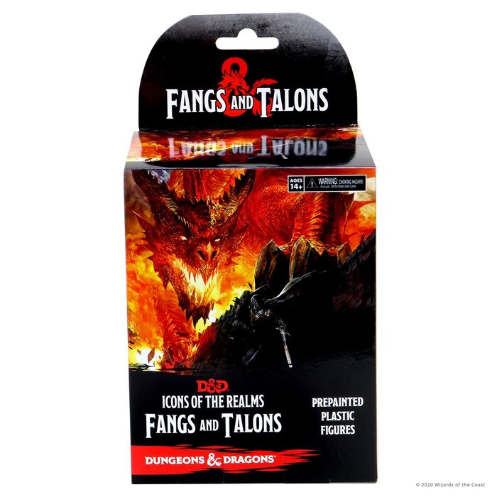 Wizkids/NECA LLC D&D  Icons of the Realms: Miniature Booster - Fangs and Talons