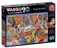 Jumbo Puzzles 1000 pcs - WASGIJ Mystery: #19, Bingo Blunder!