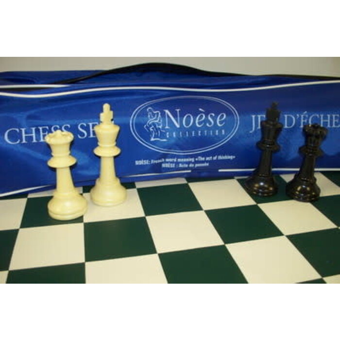 Autruche Weighted Chess Set - Blue Bag