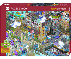 Heye Puzzles 1000 pcs - Pixorama: London Quest (eBoy)