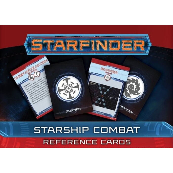 Paizo Publishing Starfinder RPG: Starship Combat Reference Cards