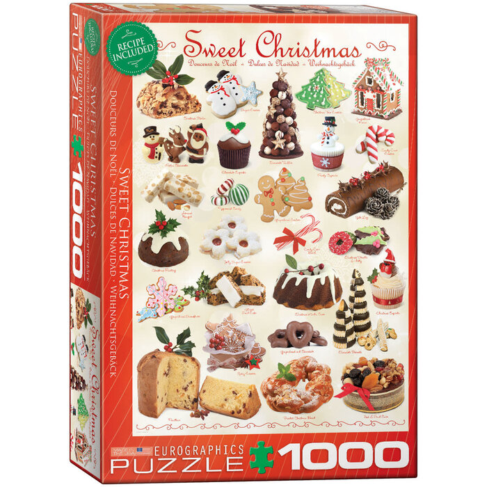 Eurographics 1000 pcs - Sweet Christmas