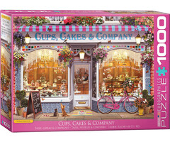 Eurographics 1000 pcs - Cups, Cakes & Company