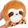 Squishable Mini Snuggly Sloth 7"