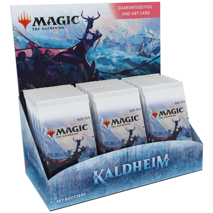 Wizards of the Coast Magic The Gathering TCG Kaldheim Set Booster Box