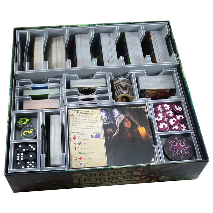 Folded Space Insert for Arkham Horror (3rd Edition) & Dead of Night Expansion