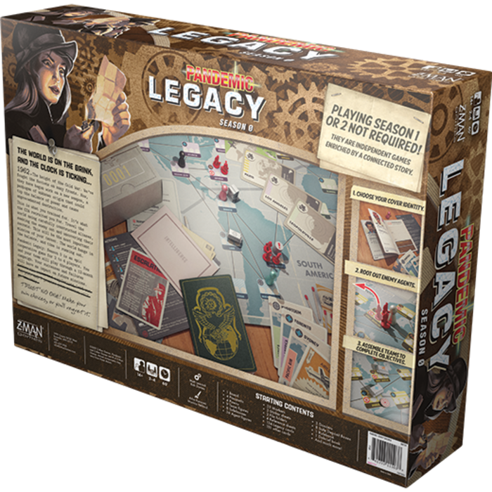 Z-Man Games Pandemic Legacy - Season 0