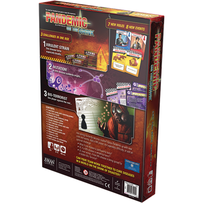 Z-Man Games Pandemic: On the Brink Expansion