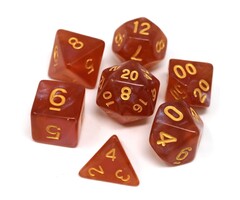Die Hard Dice 7-Piece Polyhedral RPG Dice Set (Assorted Colours)