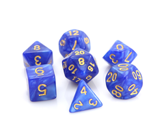 Die Hard Dice 7-Piece Polyhedral RPG Dice Set - Swirl (Assorted Colours)