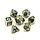 7-Piece Metal RPG Dice Set: Drakona Collection