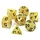 7-Piece Polyhedral RPG Dice Set (Assorted Colours)