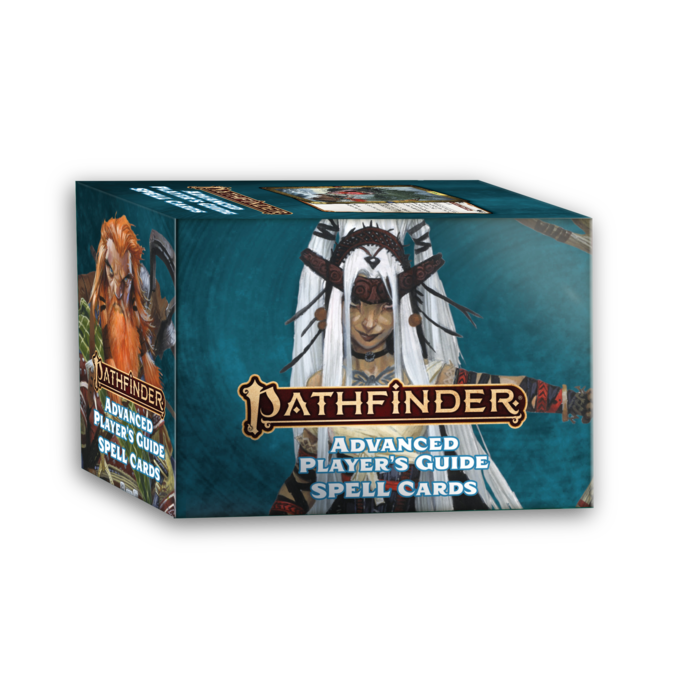 Paizo Publishing Pathfinder RPG Second Edition Advanced Player's Guide Spell Deck