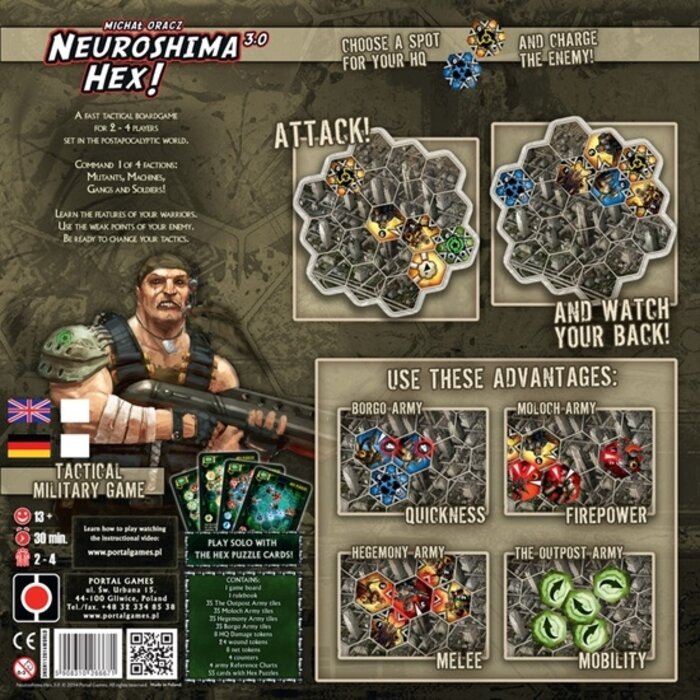 Portal Games Neuroshima Hex 3.0