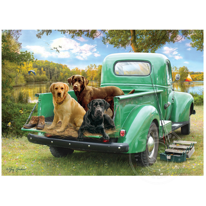 Cobble Hill Puzzles 500 pcs - Let's Go Fishing
