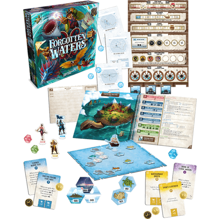 Plaid Hat Games Forgotten Waters - A Crossroads Game