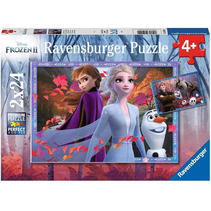 Ravensburger 2x24 pcs - Frozen 2: Frosty Adventures