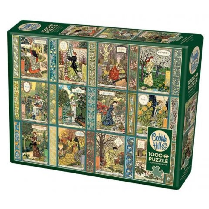 Cobble Hill Puzzles 1000 pcs - Jardiniere: A Gardener's Calendar