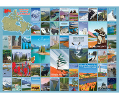 Cobble Hill Puzzles 1000 pcs - National Parks and Reserves of Canada