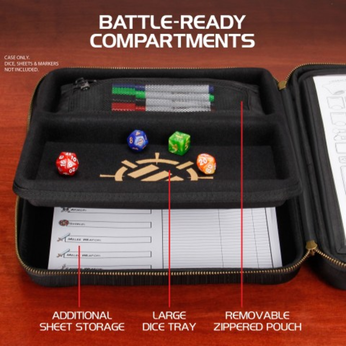 Enhance Gaming AP Enhance Tabletop RPG Organizer Case