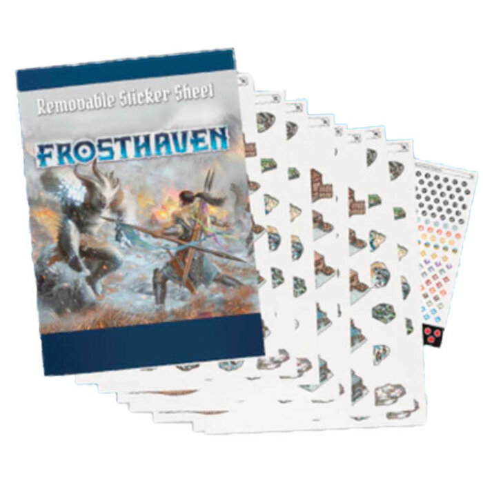 Cephalofair Games Frosthaven: Removable Sticker Set