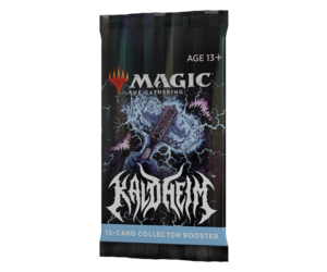 Wizards of the Coast Magic the Gathering TCG Kaldheim Collector Booster Pack
