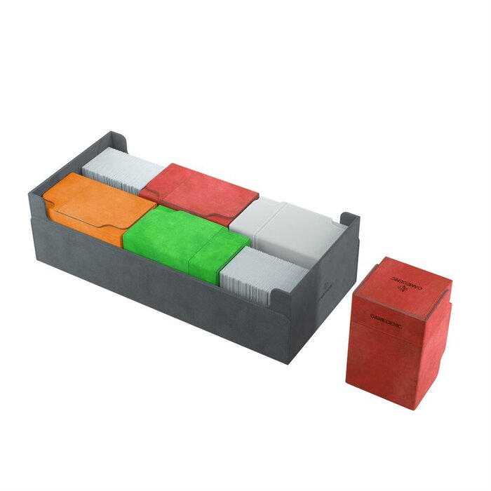 GameGenic Deck Box - Dungeon Convertible (1100+) Midnight Gray
